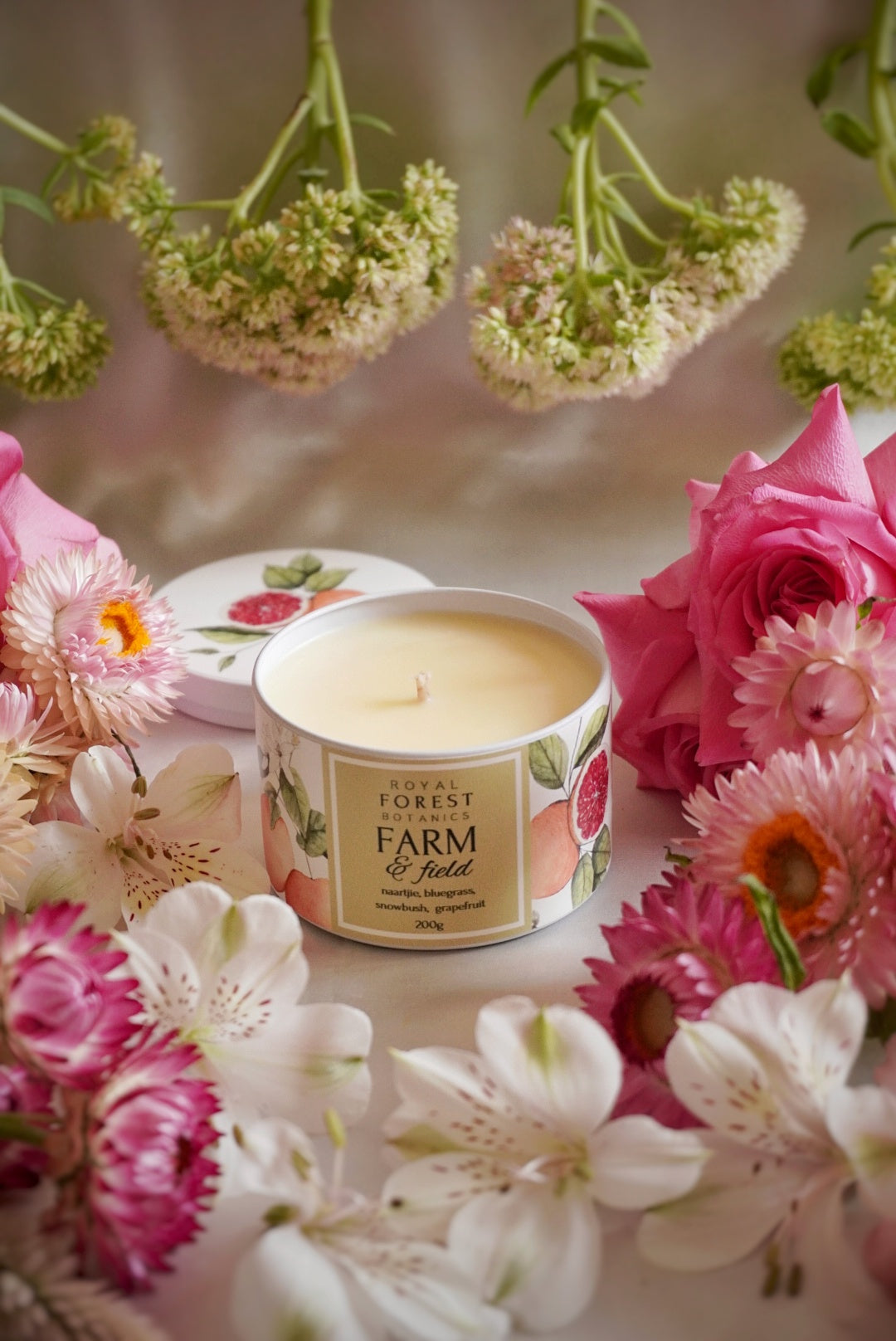 Farm & Field Tin Candle