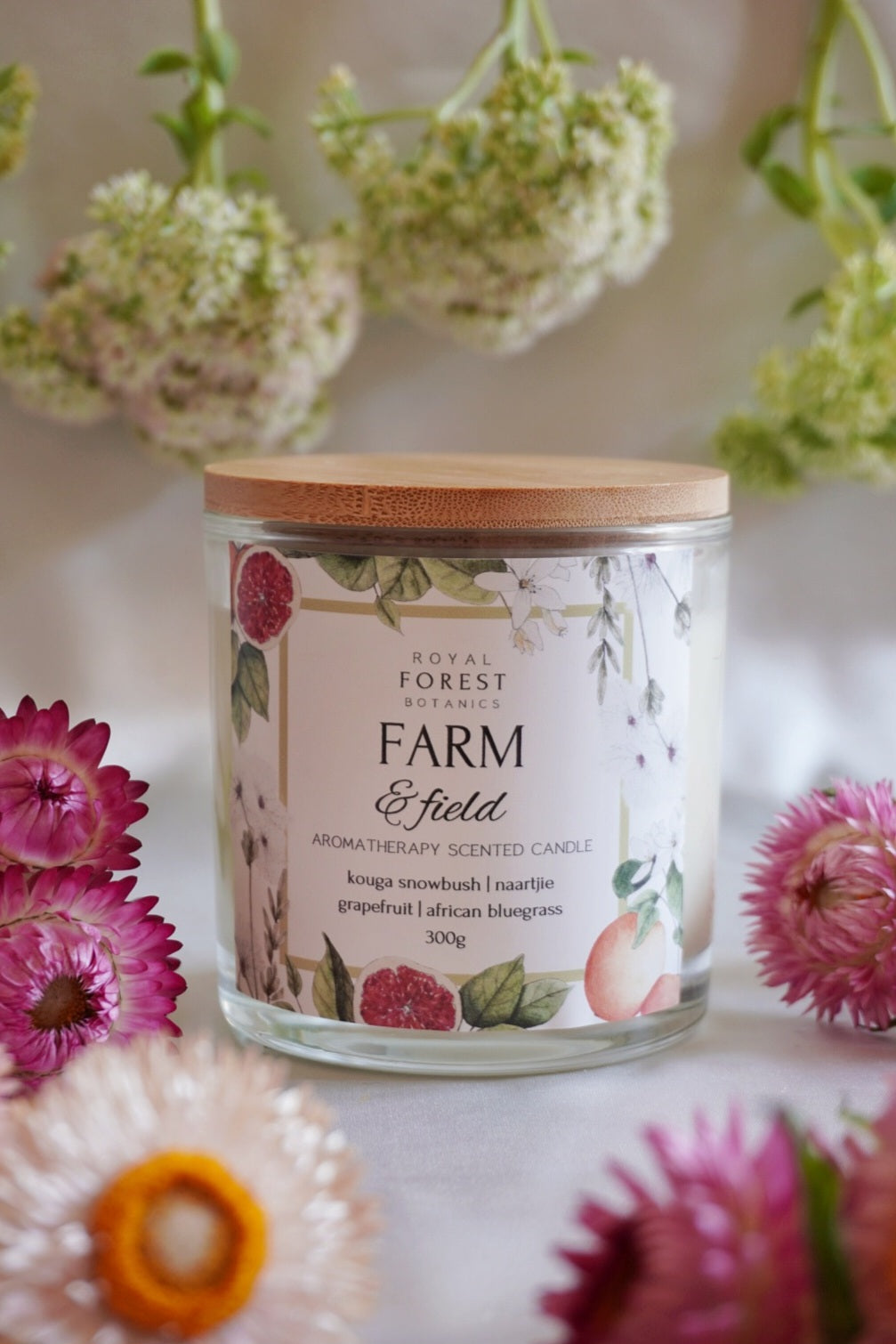 Farm & Field Glass Candle