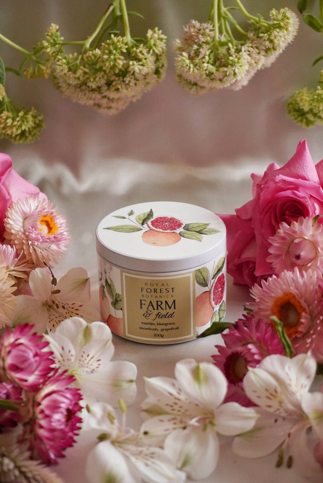 Farm & Field Tin Candle